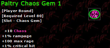 Paltry Chaos Gem 1