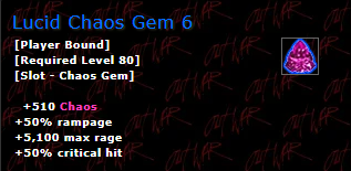 Lucid Chaos Gem 6